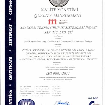 KALİTE BELGELERİMİZ